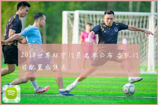 2018世界杯守门员名单公布 各队门将配置成焦点